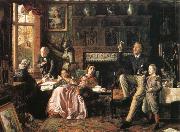 Robert Braithwaite Martineau The Last day in the old home china oil painting reproduction